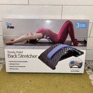 Back Stretcher for Lower Back Pain Relief, Back Cracking Device, Multi-Level